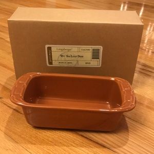 Longaberger small loaf dish